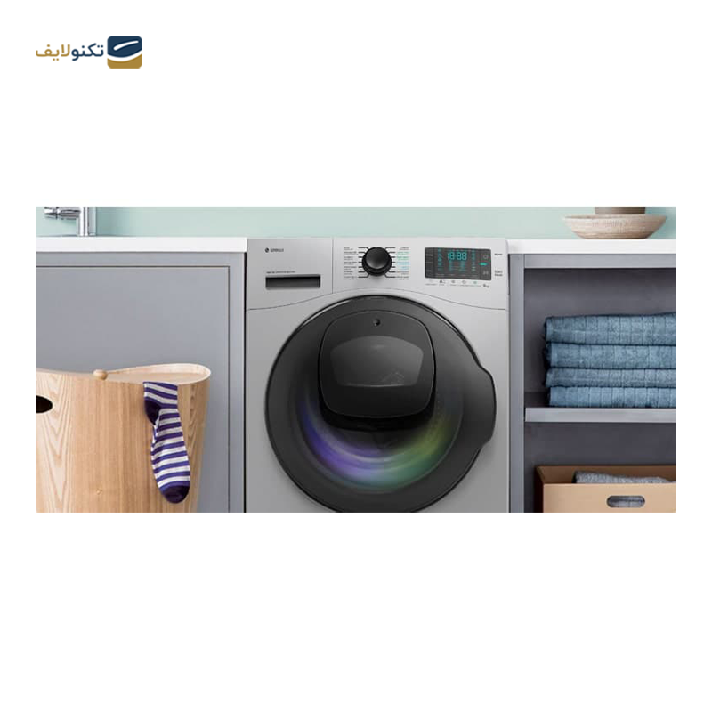 ماشین لباسشویی اسنوا 8 کیلویی سری واش این واش مدل SWM-84617 - Snowa wash-in-wash Series SWM-84617 Washing Machine