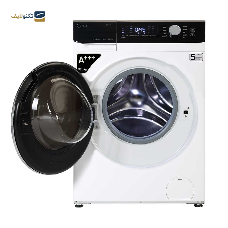 ماشین لباسشویی جی پلاس 10.5 کیلویی مدل GWM-M104 - Gplus GWM-M104 Washing Machine