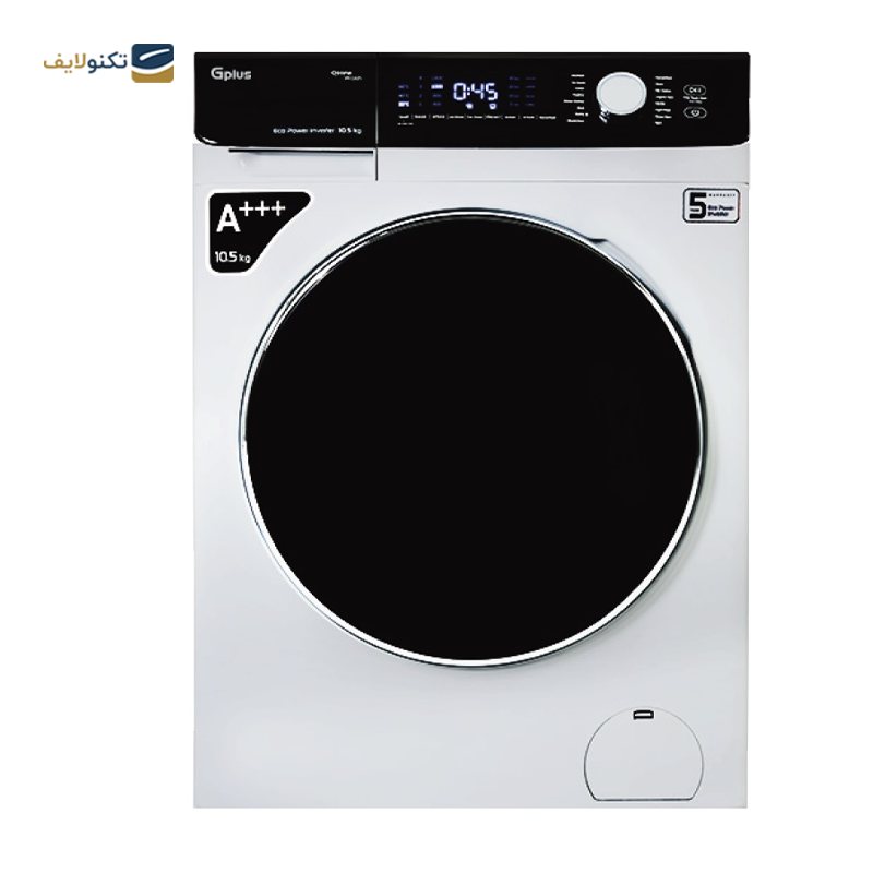 ماشین لباسشویی جی پلاس 10.5 کیلویی مدل GWM-M104 - Gplus GWM-M104 Washing Machine