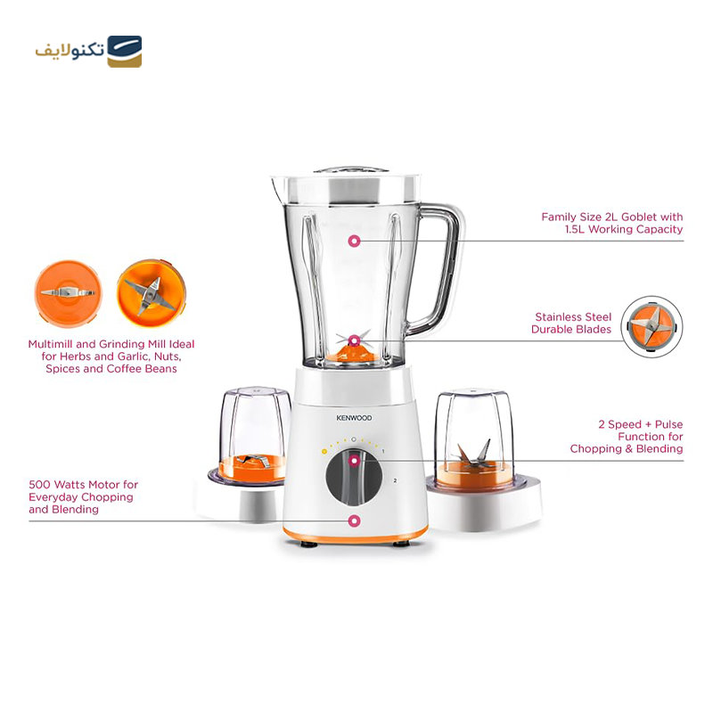 مخلوط کن کنوود مدل BLP15.360 - Kenwood BLP15.360 Blender