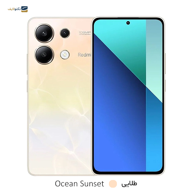 گوشی موبایل شیائومی مدل Redmi Note 13 4G ظرفیت 256 گیگابایت رم 8 گیگابایت - Xiaomi Redmi Note 13 4G 256/8GB