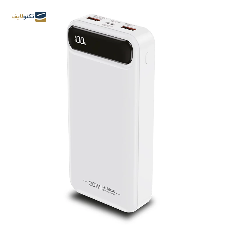 پاوربانک هیسکا مدل HP-215PD ظرفیت 20000 میلی آمپر ساعت - Hiska HP-215PD 20000mah Power Bank