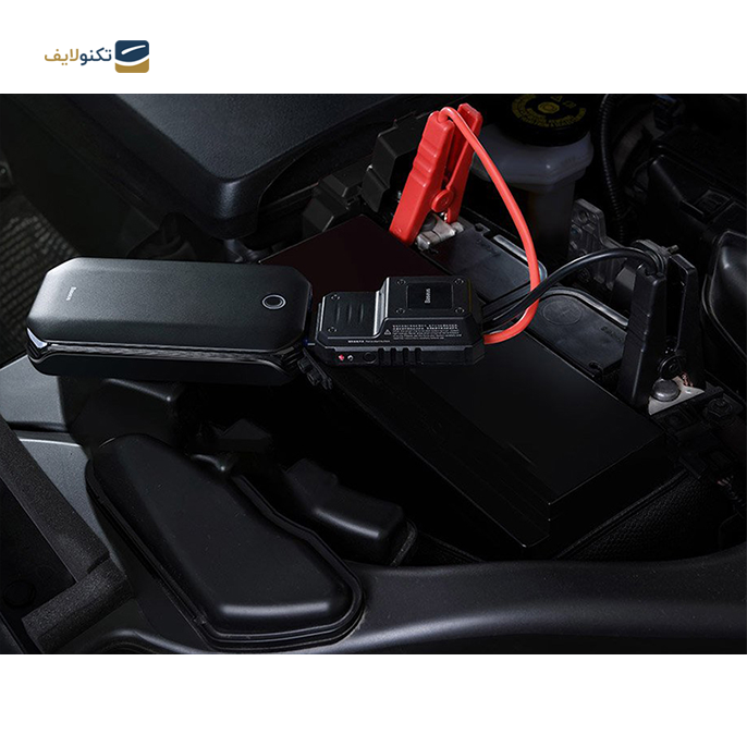 جامپ استارتر خودرو باسئوس مدل CRJS01 ظرفیت 8000 میلی آمپر - Super Energy Car Jump Starter CRJS01 8000mAh