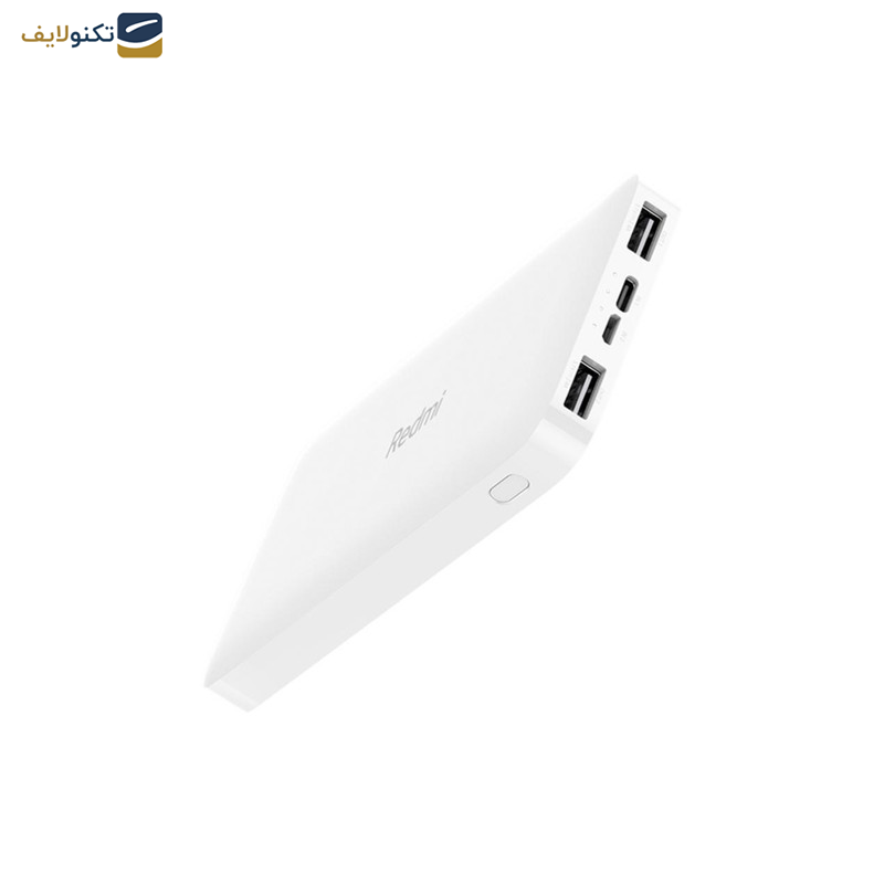 پاوربانک شیائومی مدل Redmi ظرفیت 10000 میلی آمپر ساعت به همراه کابل میکرو یو اس بی - 