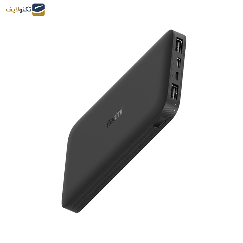 پاوربانک شیائومی مدل Redmi ظرفیت 10000 میلی آمپر ساعت به همراه کابل میکرو یو اس بی - 