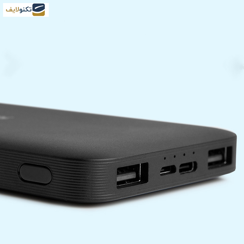 پاوربانک شیائومی مدل Redmi ظرفیت 10000 میلی آمپر ساعت به همراه کابل میکرو یو اس بی - 