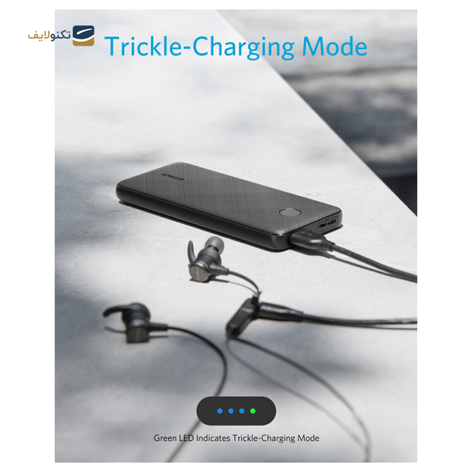  پاوربانک انکر مدل PowerCore Slim A1229 ظرفیت 10000 میلی آمپر  - Anker Power Bank PowerCore Slim A1229