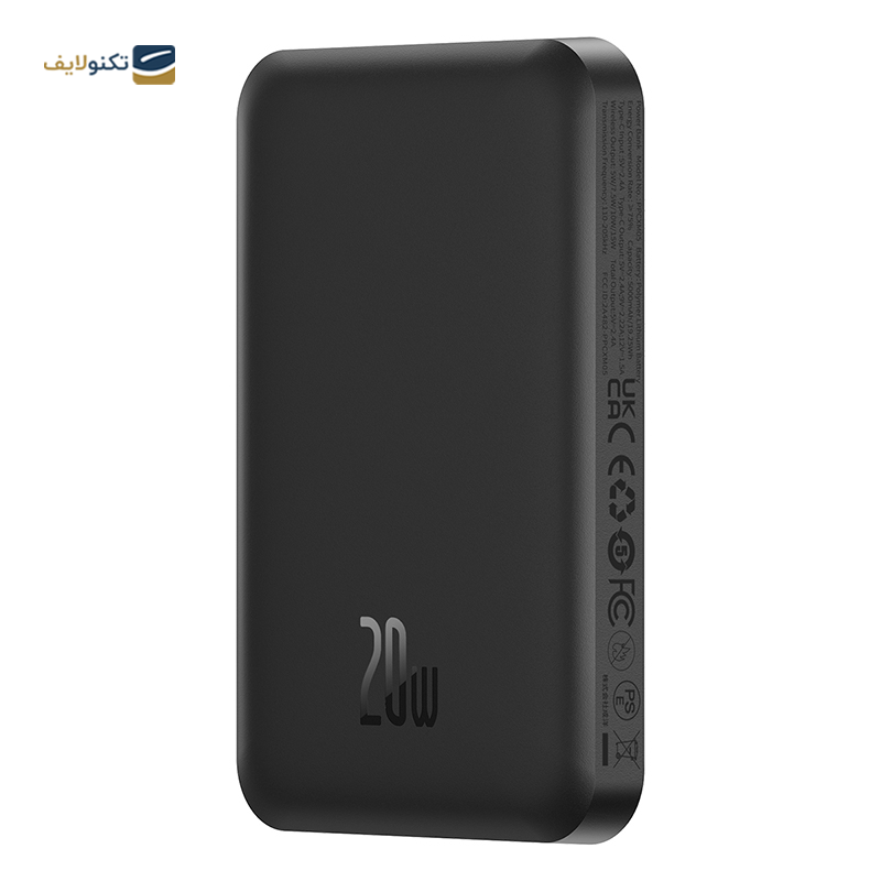 پاوربانک باسئوس مدل Magnetic Mini (Slim and Compact) ظرفیت 5000 میلی آمپر ساعت - Baseus Magnetic Mini (Slim and Compact) Power bank 5000mAh 20W