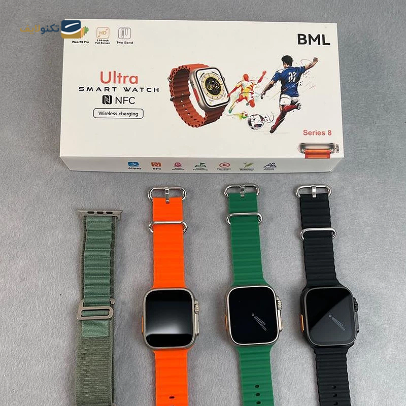 ساعت هوشمند بی ام ال مدل Ultra - BML Ultra Smart Watch