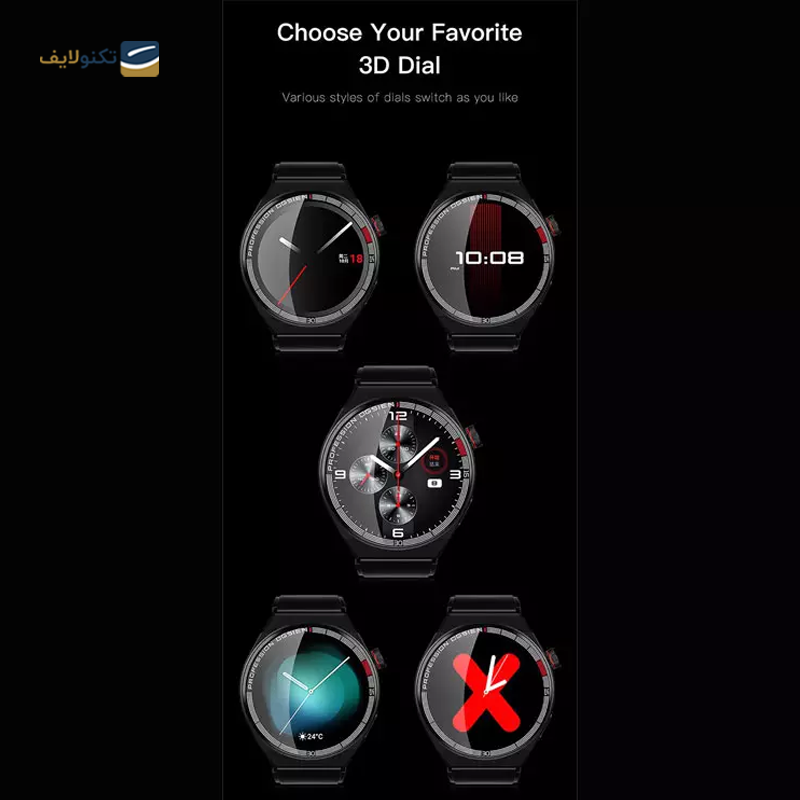 ساعت هوشمند رسی مدل L3 Pro مکالمه دار - Recci L3 Pro Smart Watch