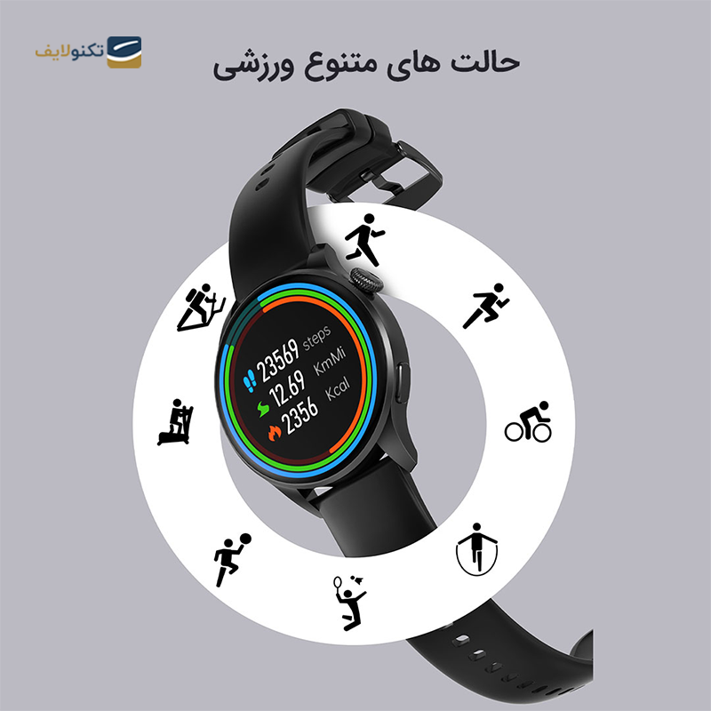 ساعت هوشمند هیوامی مدل ChroniQ - GD - Hivami Smart Whatch ChroniQ - GD