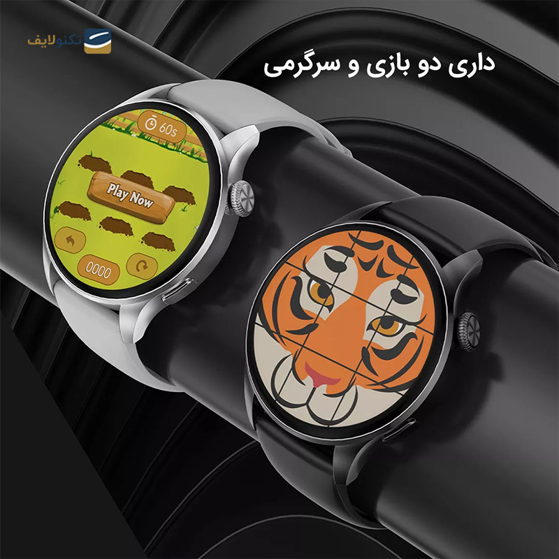 ساعت هوشمند هیوامی مدل ChroniQ - BK - Hivami Smart Whatch ChroniQ - BK