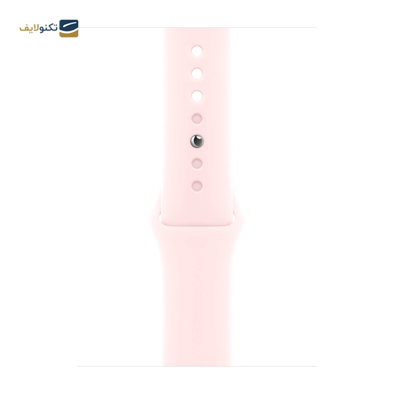 اپل واچ سری 9 سایز 45 میلی متری بدنه صورتی - Apple Watch Series 9 45mm Aluminum Sport Band Pink