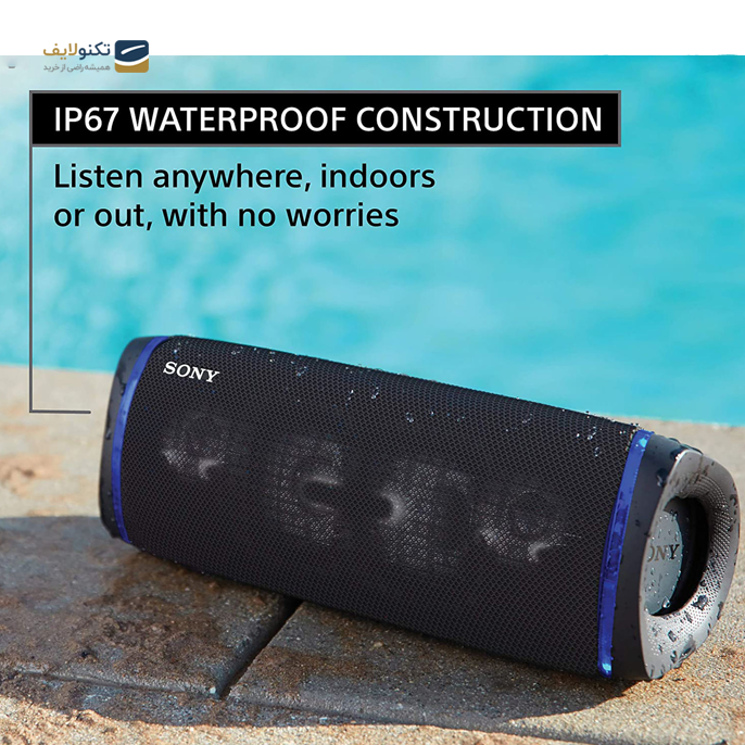  اسپیکر بلوتوثی قابل حمل سونی مدل SRS-XB43 - Sony SRS-XB43 Portable Bluetooth Speaker