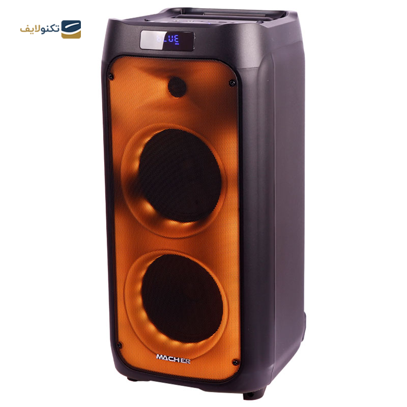 اسپیکر بلوتوثی چمدانی مچر مدل MR-1600  - Macher MR-1600 Party Speakers