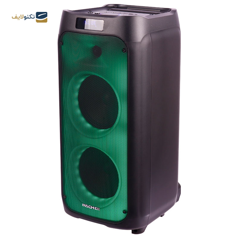 اسپیکر بلوتوثی چمدانی مچر مدل MR-1600  - Macher MR-1600 Party Speakers