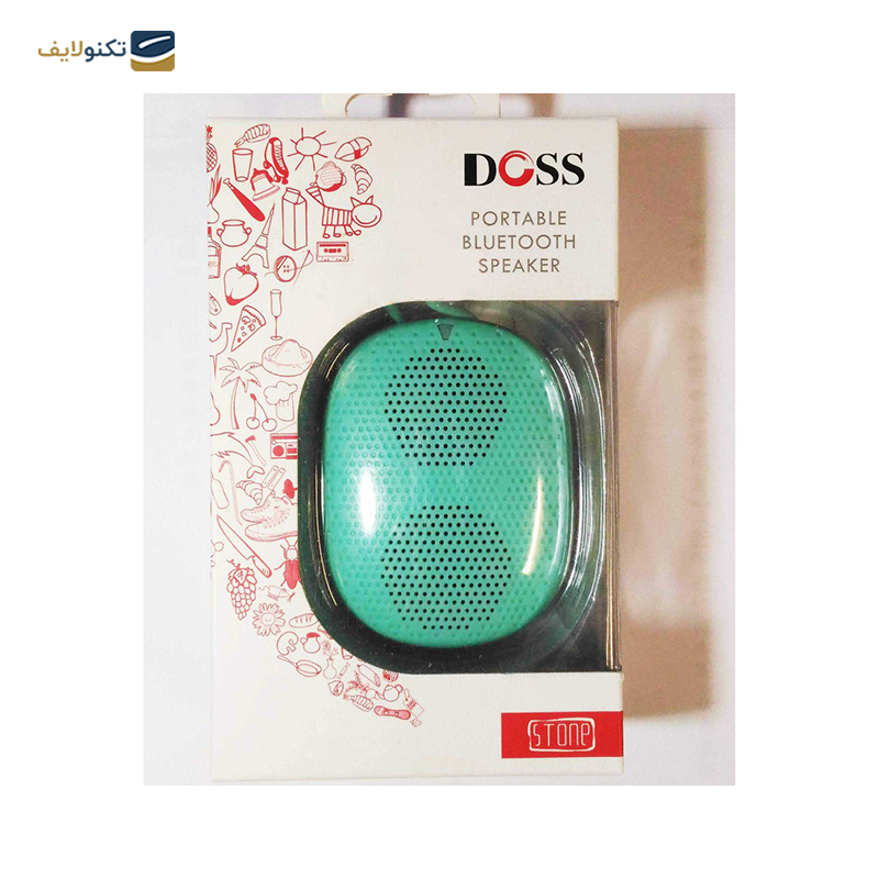 اسپیکر بلوتوثی قابل حمل داس مدل DS-1196 - Doss DS-1196 Portable Bluetooth Speaker