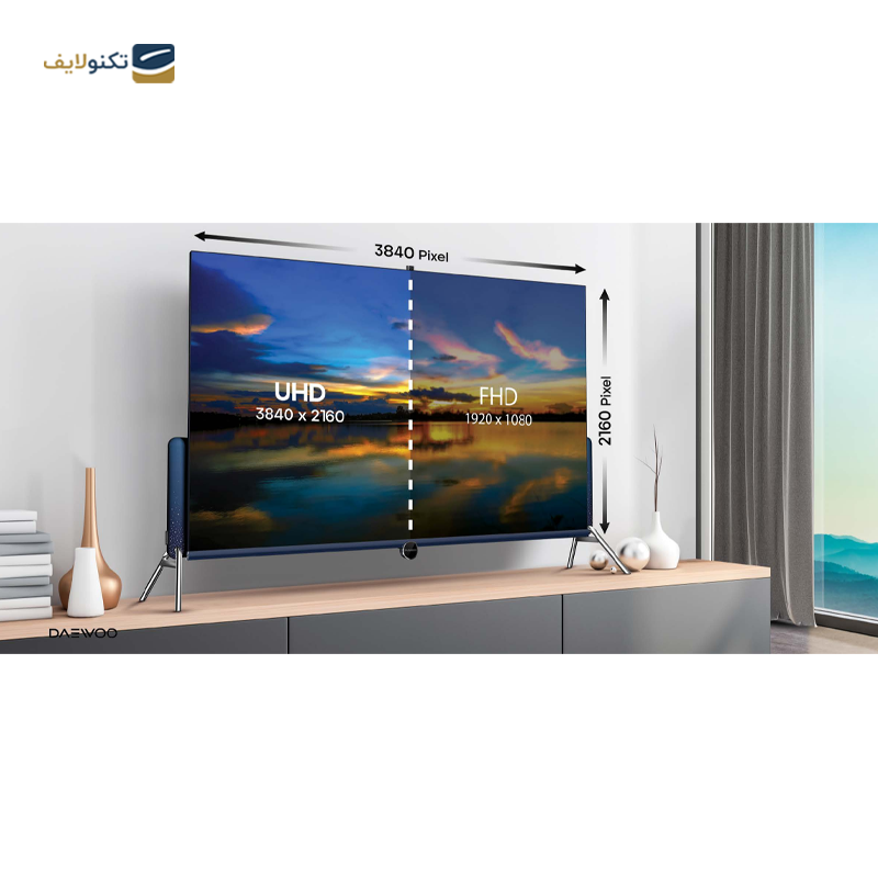 تلویزیون ای ال ای دی دوو مدل DSL-65SU1860 سایز 65 اینچ - Daewoo DSL-65SU1860 Smart ELED TV 65 Inch