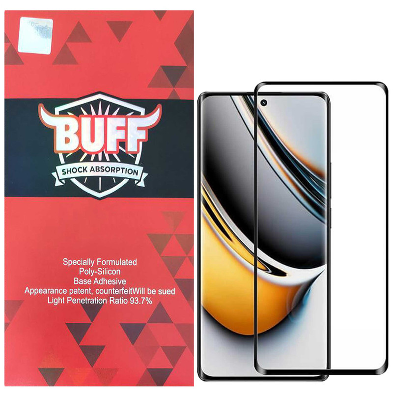 محافظ صفحه نمایش بوف مدل  FullGlue-Max مناسب برای گوشی موبایل ریلمی Realme 11 Pro Plus/11 Pro/10 Pro Plus/Narzo 60 Pro - Buff FullGlue-Max-G Glass Screen Protector For Realme 11 Pro Plus/11 Pro/10 Pro Plus/ Narzo 60 Pro