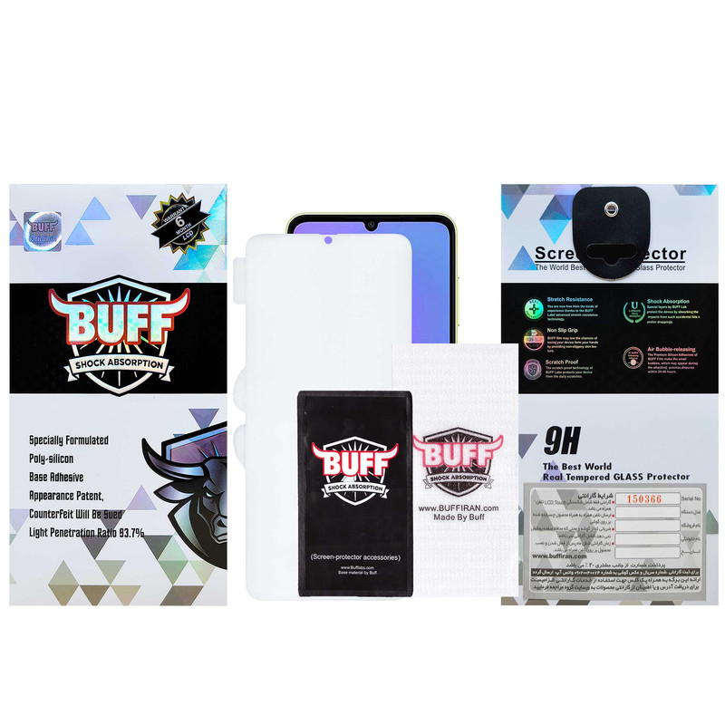 محافظ صفحه نمایش بوف مدل Hydrogel-Cover-G مناسب برای گوشی موبایل سامسونگ Galaxy A05 / A05s / A70 / A70s - Buff Hydrogel-Cover-G film screen protector suitable for Samsung Galaxy A05 / A05s / A70 / A70s