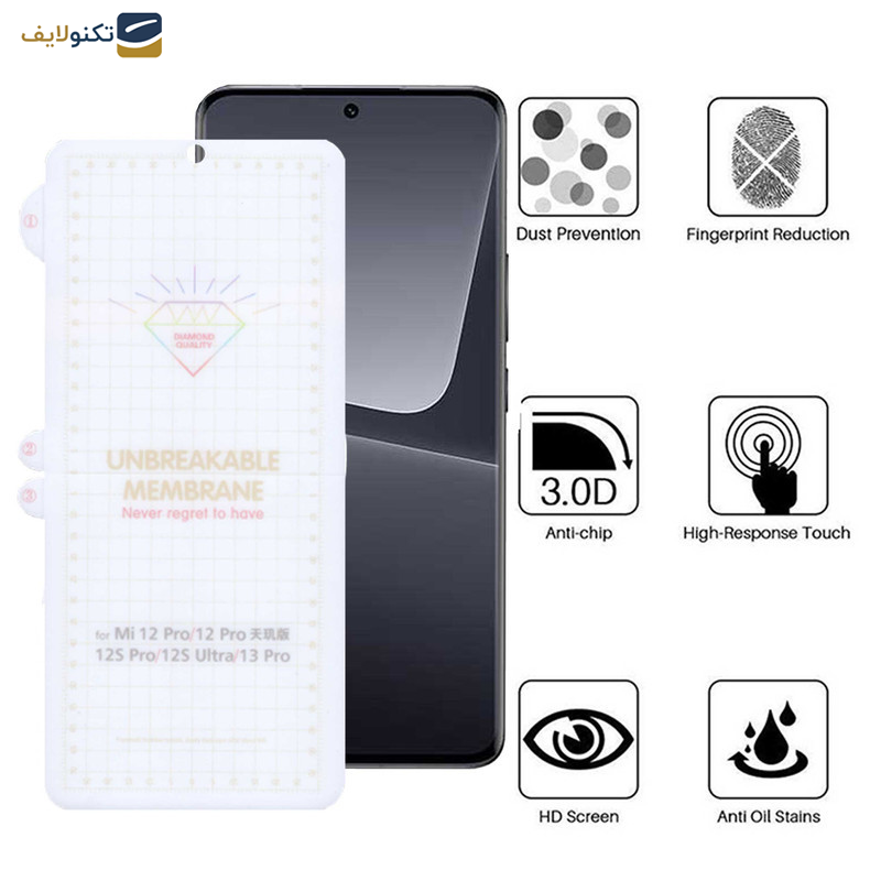محافظ صفحه نمایش اپیکوی مدل Hydrogel مناسب برای گوشی موبایل پوکو Poco X6 Pro- X6 - M6 Pro - Mi 12 Pro - Epicoy Hydrogel Film Screen Protector For Poco X6 Pro- Poco X6 - Poco M6 Pro - Mi 12 pro