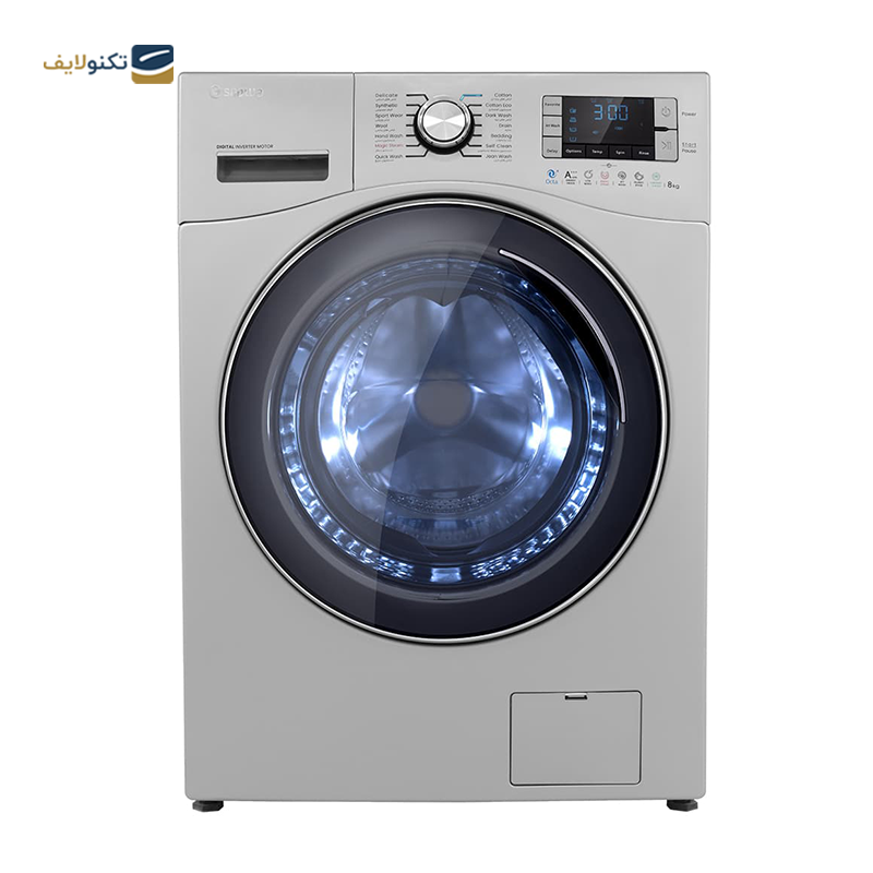 ماشین لباسشویی اسنوا 8 کیلویی سری اکتا اسپید مدل SWM-84S40 - Snowa Octa Speed Series SWM-84S40 Washing Machine