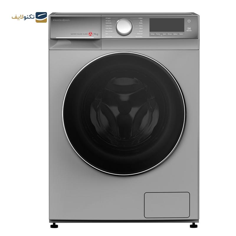 ماشین لباسشویی پاکشوما 9 کیلویی مدل BWF 40918 - Pakshoma BWF 40918 washing machine