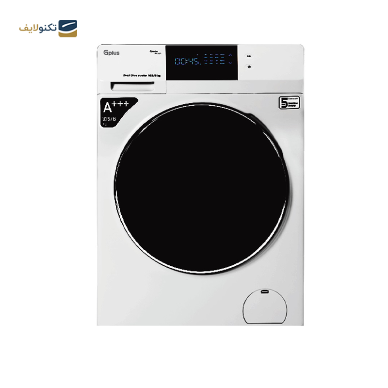 ماشین لباسشویی جی پلاس 10.5 کیلویی مدل GWM-PD106W - GPlus GWM-PD106W Washing Machine