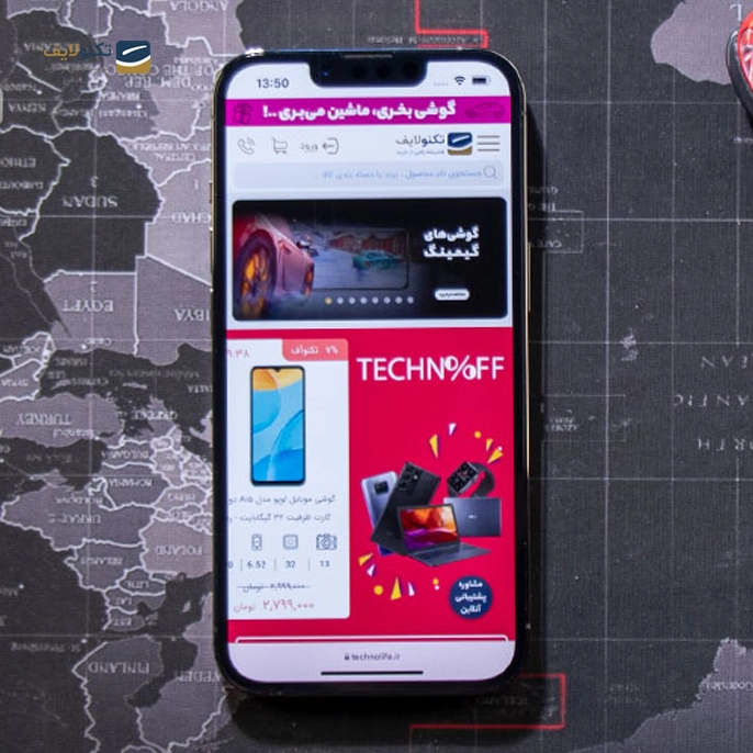 گوشی موبایل اپل مدل iPhone 13 Pro Max CH/A نات اکتیو دو سیم کارت ظرفیت 1 ترابایت رم 6 گیگابایت - Apple iPhone 13 Pro Max CH/A 1TB/6GB