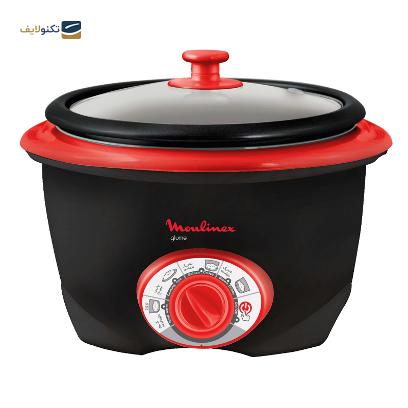 پلوپز 8 نفره مولینکس مدل RC1108-10BR - Moulinex RC1108-10BR rice cooker