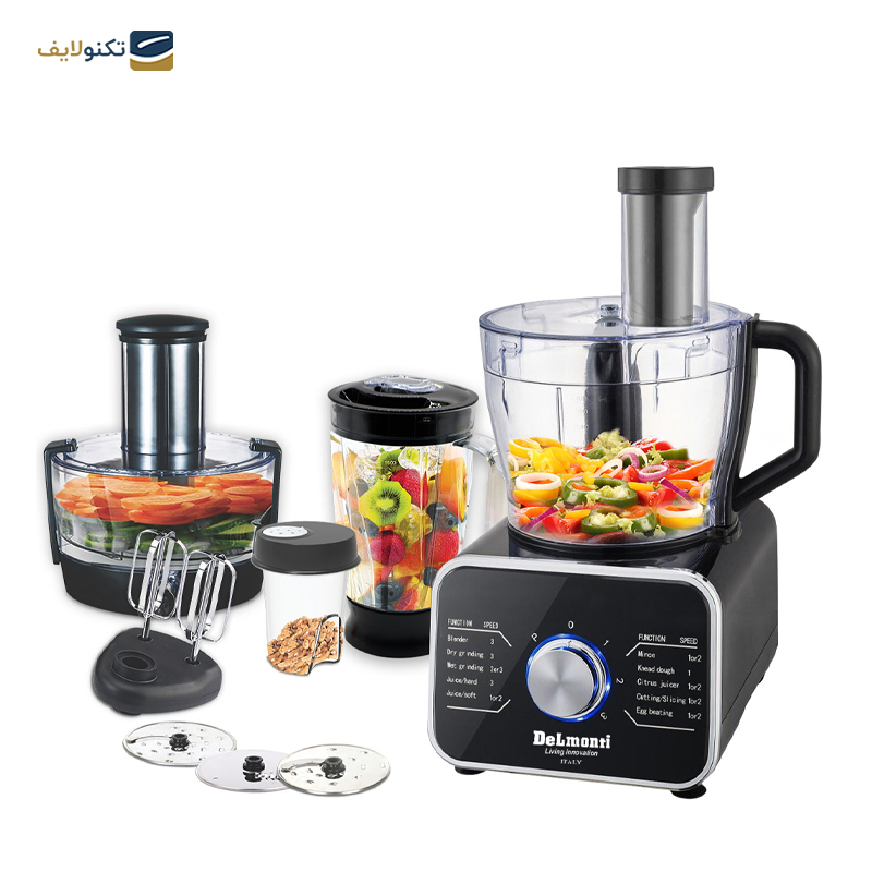 غذاساز چندکاره دلمونتی مدل DL 130 - Delmonti DL 130 Food Processor