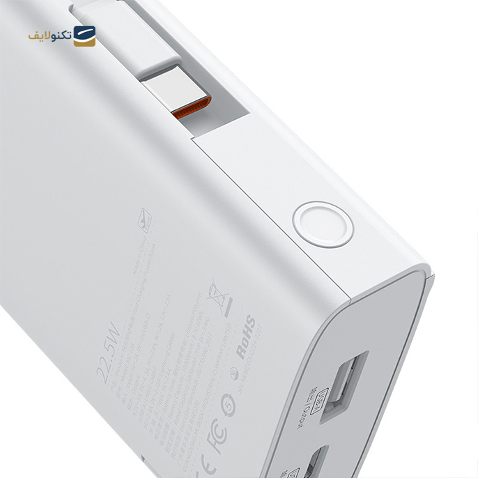 پاوربانک مک دودو مدل MC-116 ظرفیت 10000 میلی‌آمپر ساعت - MACDODO MC-116 10000 mAh