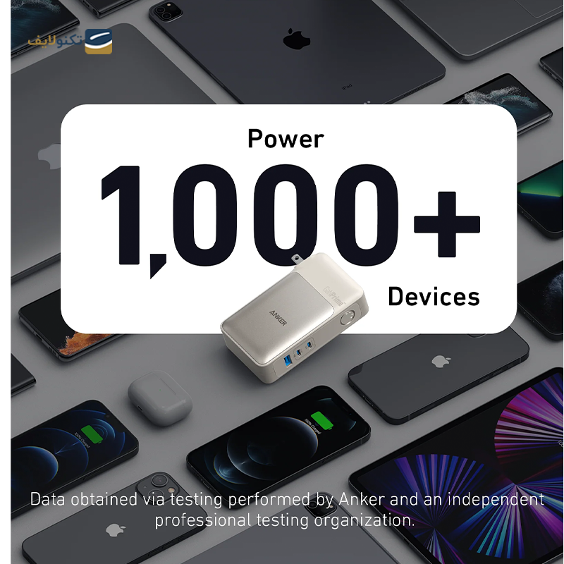 پاوربانک انکر 733 مدل A1651 ظرفیت 10000 میلی‌ آمپر ساعت - Anker 733 PowerCore A1651 10000mAh Power Bank