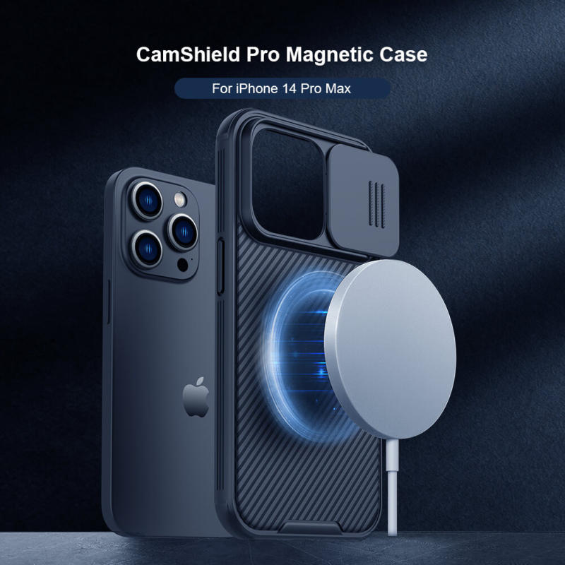 کاور گوشی iPhone 14 Pro Max نیلکین مدل CamShield Pro Magnetic - Nillkin CamShield Pro Magnetic for iPhone 14 Pro Max