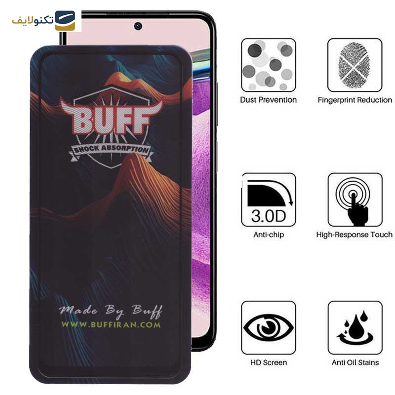 محافظ صفحه نمایش 5D بوف مدل Mountain-G مناسب برای گوشی موبایل شیائومی Redmi Note 12S 4G/Note 11 SE 4G India/Note 11S 4G/ Note 10S 4G - Buff 5D Mountain-G Glass Screen Protector For Xiaomi Redmi Note 12S 4G/Note 11 SE 4G India/Note 11S 4G/ Note 10S 4G