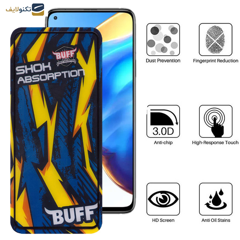 محافظ صفحه نمایش بوف مدل Shock-Shock-G مناسب برای گوشی موبایل شیائومی Mi 10T Pro 5G - Mi 10T 5G - Mi 10T Lite 5G - Buff Shock-Shock-G Glass Screen Protector For Xiaomi Mi 10T Pro 5G - Mi10T 5G - Mi10T Lite 5G