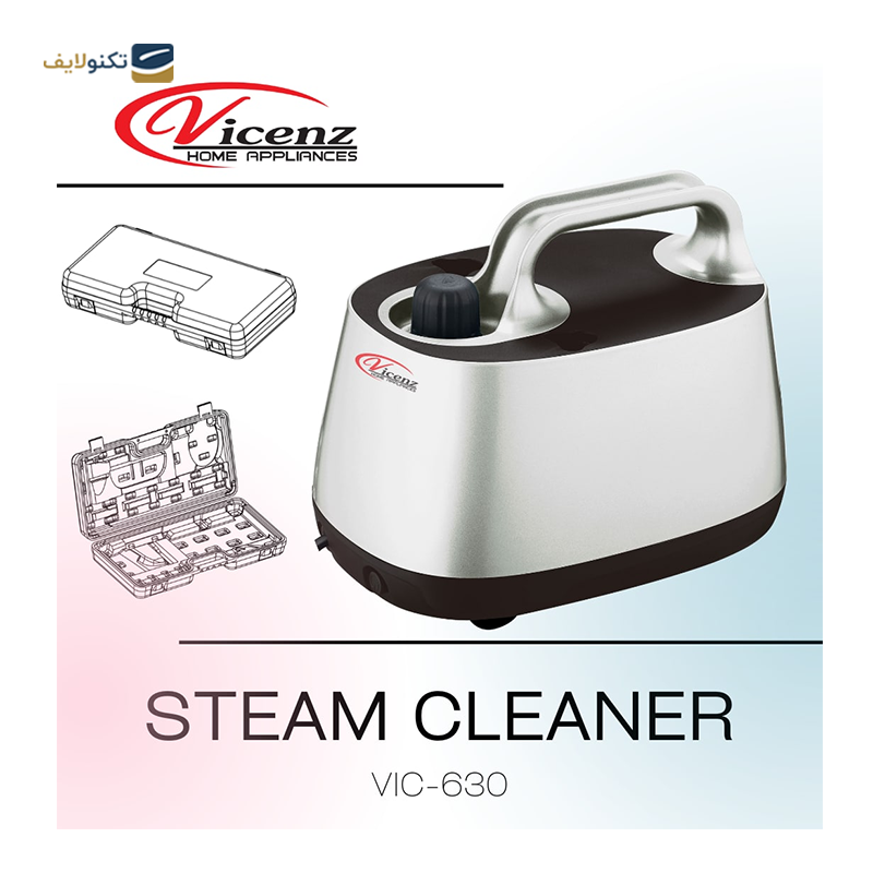 بخارشوی ویکنز مدل VIC-630 - Vicenz VIC-630 Steam cleaner