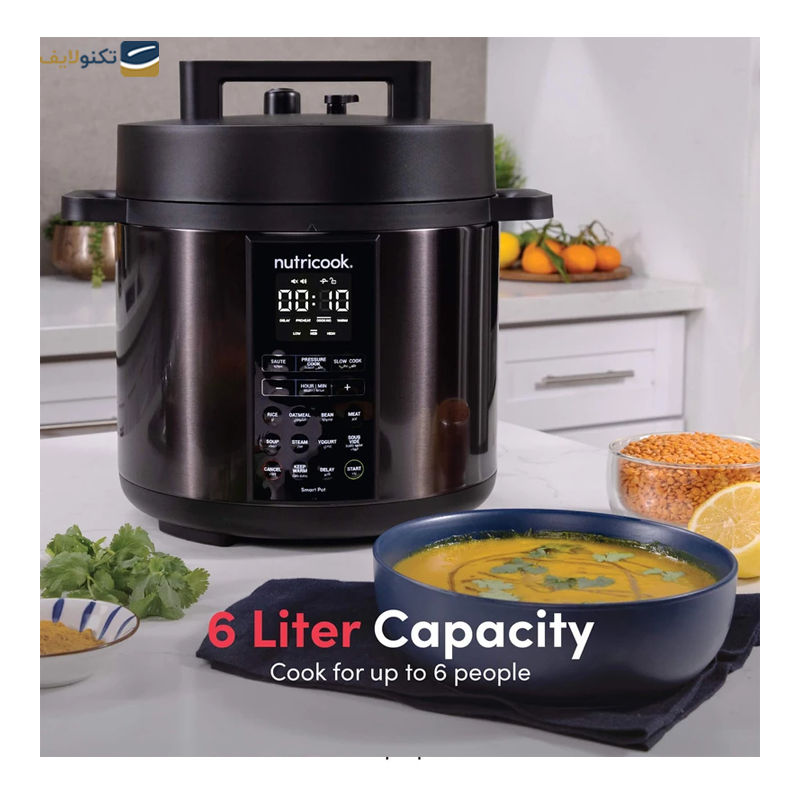 زودپز نوتریکوک مدل SP204K - Nutricook SP204K Pressure Cooker