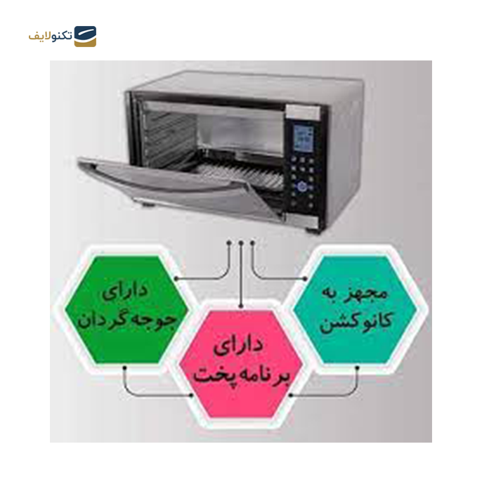  آون توستر تولیپس مدل OT-4506BD - Tulips OT-4506BD Toaster oven