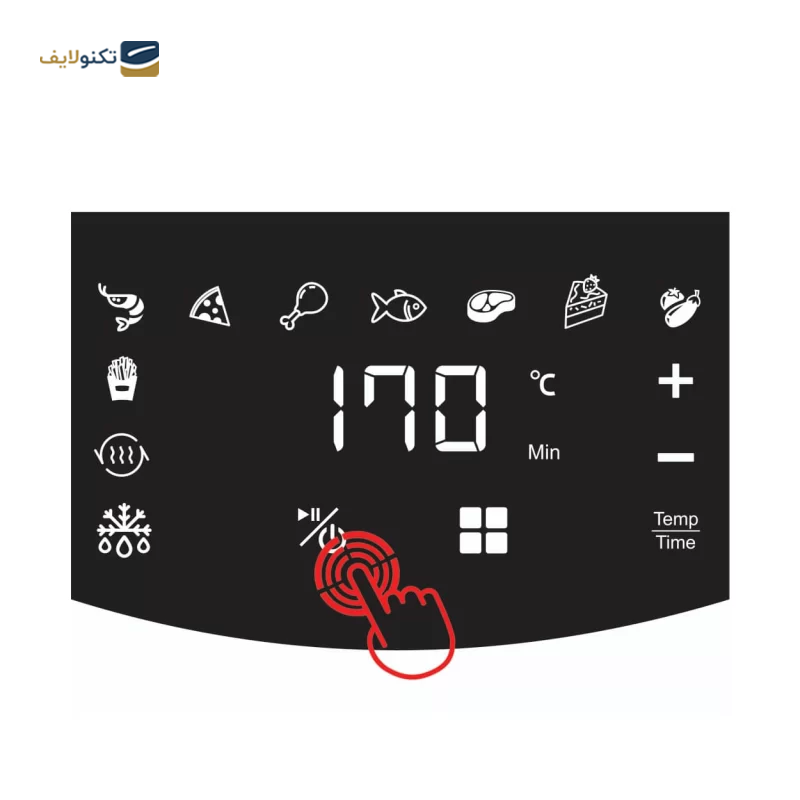 سرخ کن بدون روغن بیم مدل 1003 - Beem 1003 Air Fryer