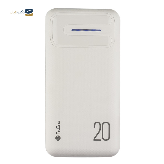  پاوربانک پرووان مدل PPB5202 ظرفیت 20000 میلی‌آمپر ساعت - ProOne Power Bank PPB5202