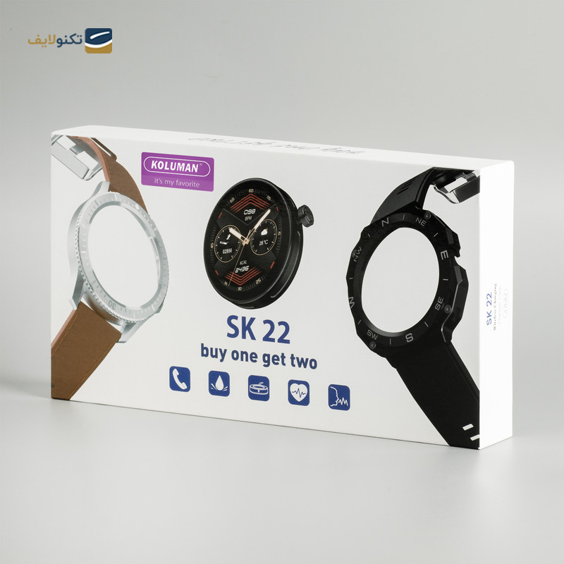 ساعت هوشمند کلومن مدل SK 22 - Koluman SK 22 smart watch