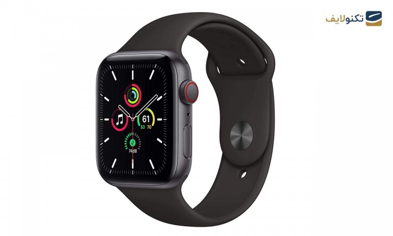  ساعت هوشمند اپل واچ سری 2021 SE مدل 44mm Aluminum Case - Apple Watch Series SE 2021 44mm Aluminum Case