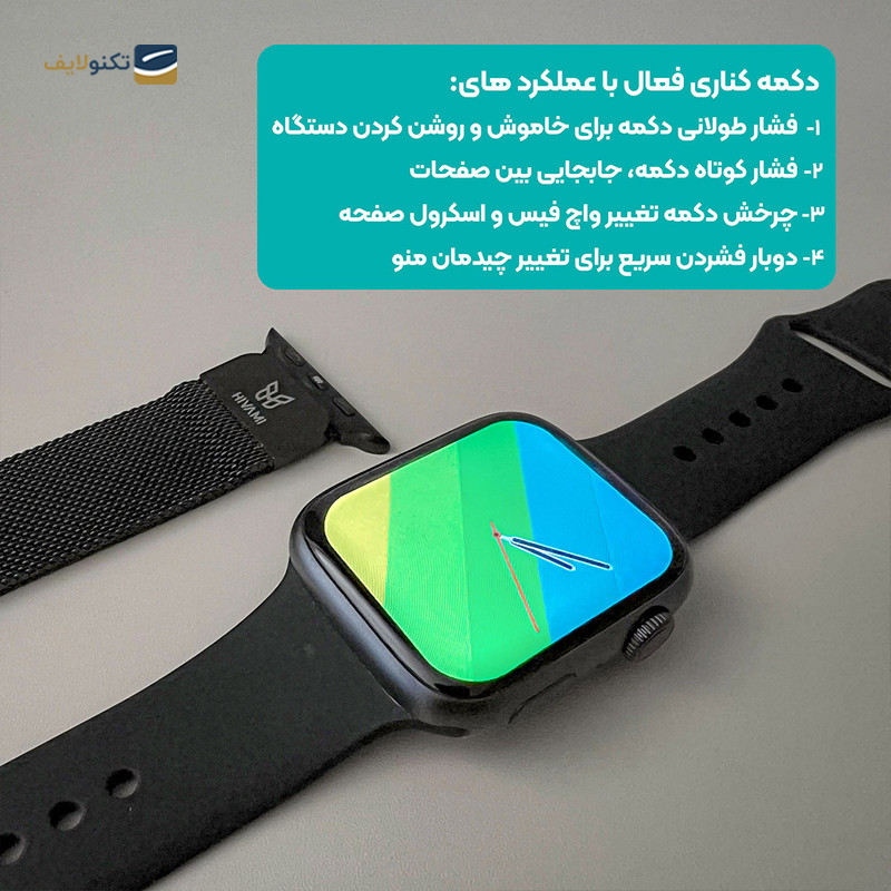 ساعت هوشمند هیوامی مدل Cube 760 Pro 45mm - Hivami Cube 760 Pro 45mm Smart Watch