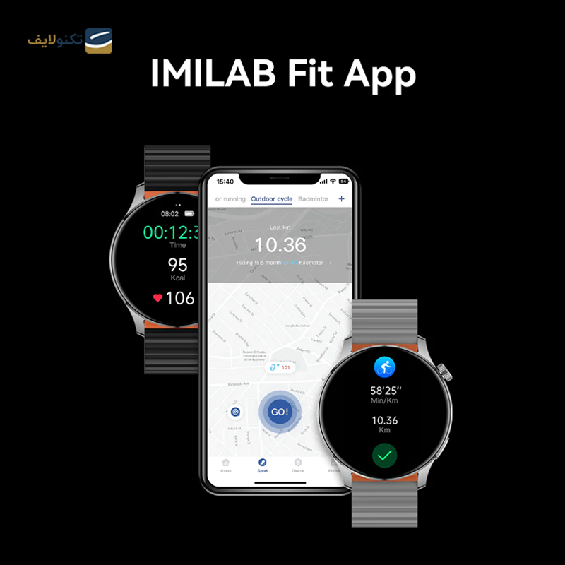 ساعت هوشمند ایمیلب مدل W13 - IMILAB W13 Smart Watch