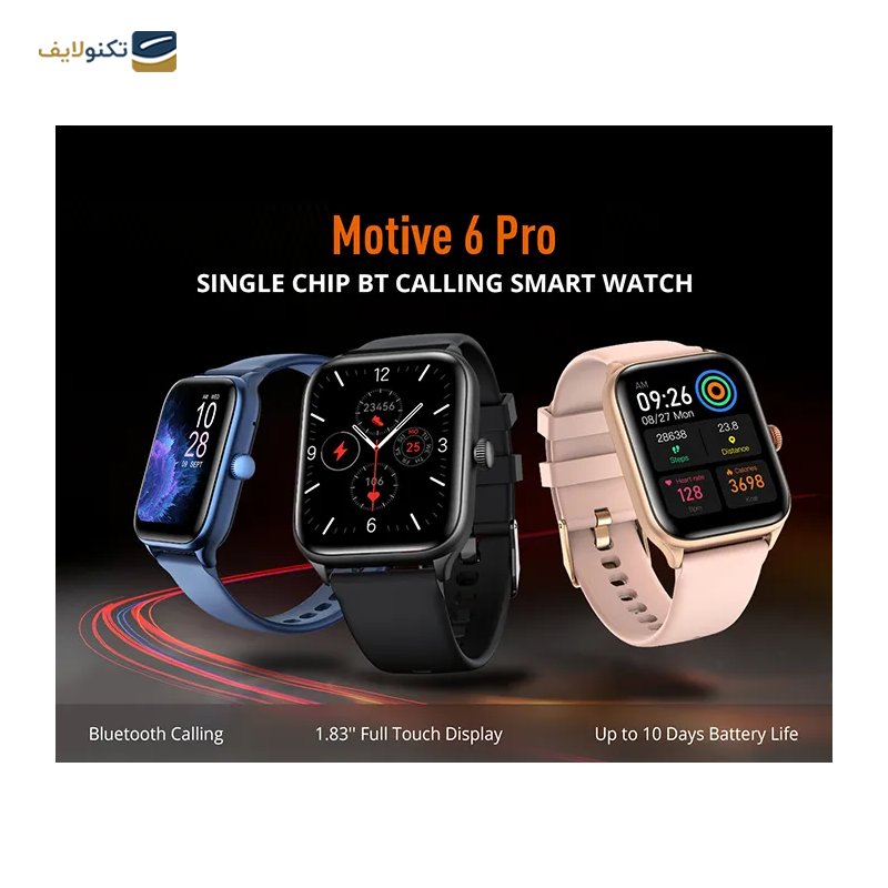 ساعت هوشمند ریورسانگ مدل Motive 6 Pro SW62 - Riversong Motive 6 Pro SW62 Smart Watch