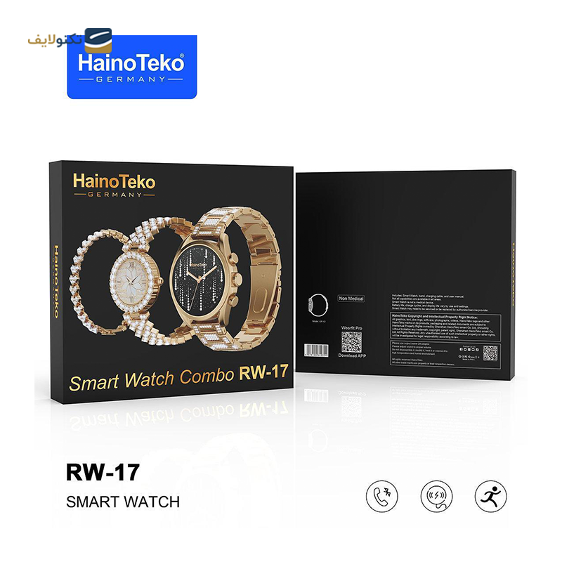 ساعت هوشمند هاینو تکو مدل RW-17 - Haino Teko RW-17 Smartwatch