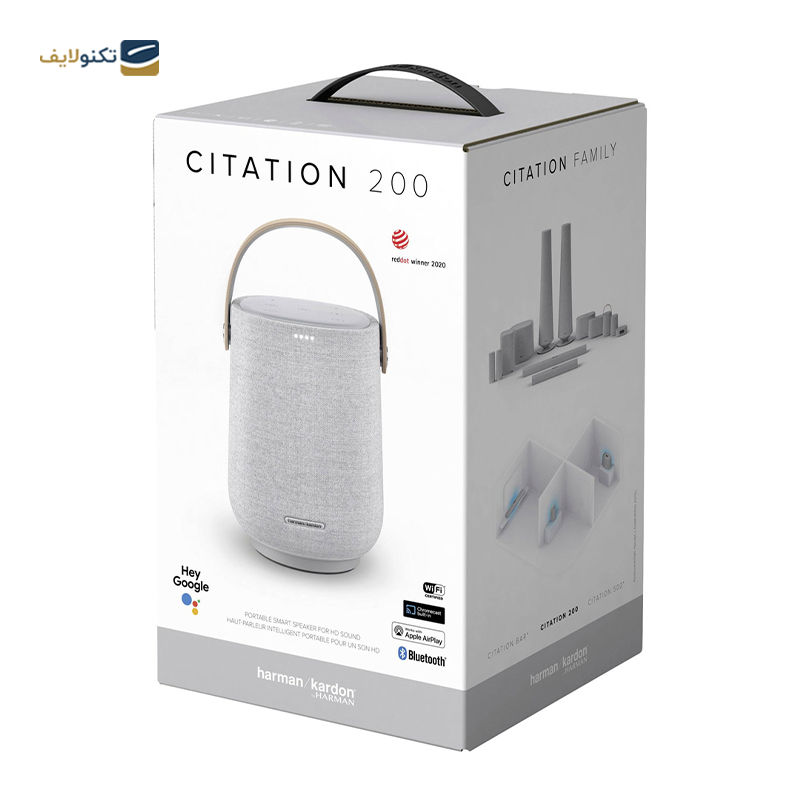 اسپیکر بلوتوثی قابل حمل هارمن کاردن مدل Citation 200 - Harman Kardon Citation 200 Portable Bluetooth Speaker