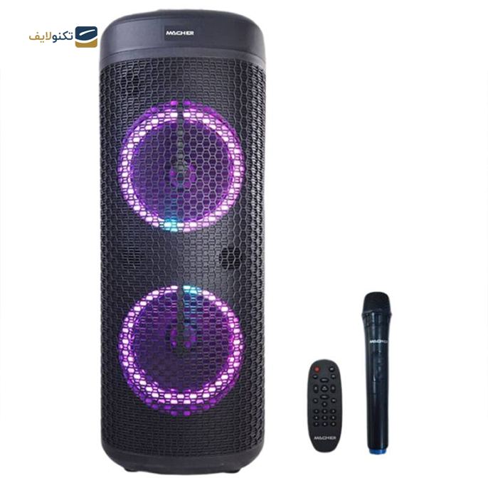 اسپیکر بلوتوثی قابل حمل مچر مدل MR-1300 - Speaker Portable MACHER MR-1300