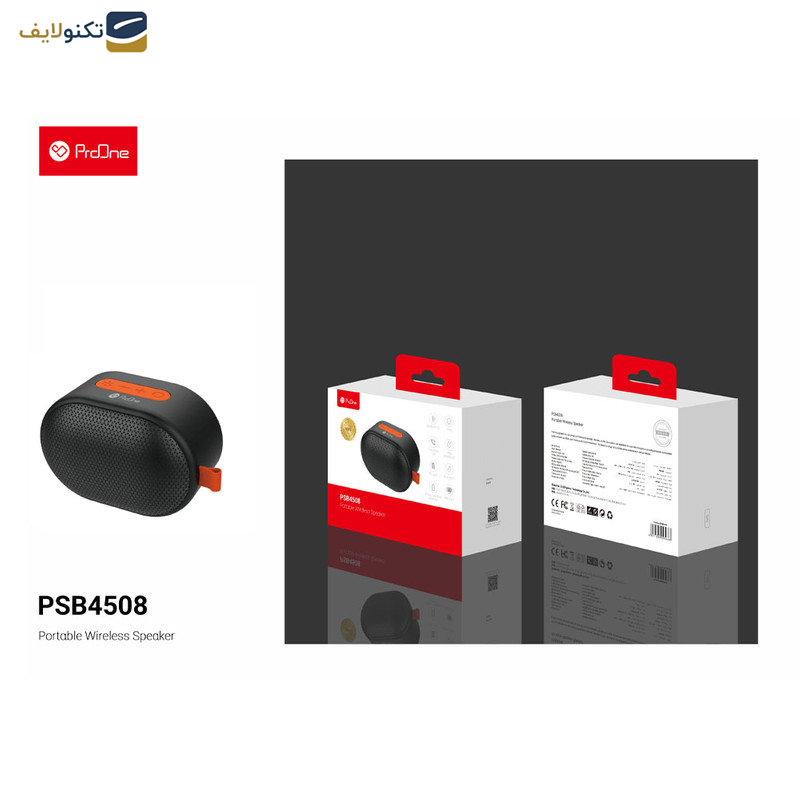 اسپیکر بلوتوثی قابل حمل پرووان مدل PSB4508 - Proone PSB4508 Portable Wireless Speaker